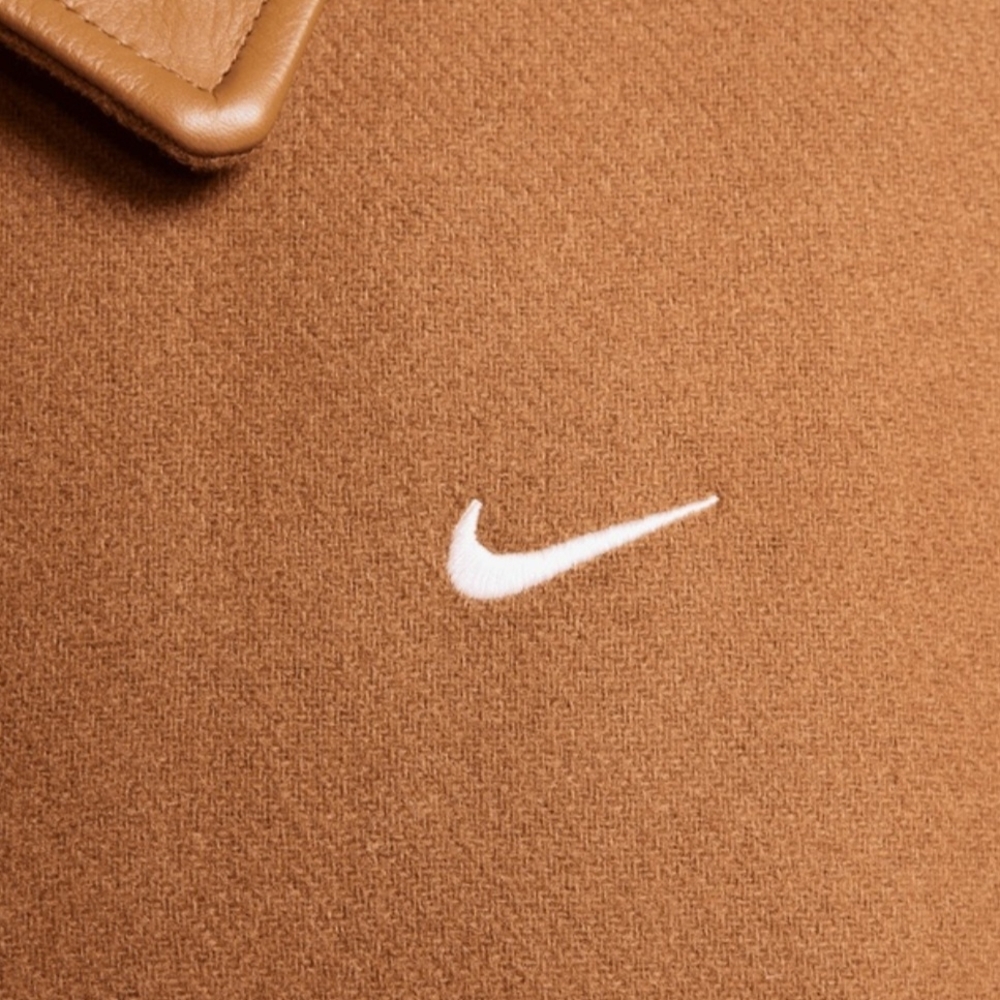 Nike Men's Tan Bomber Jacket - Picture 5 of 10